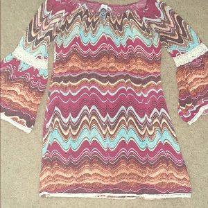 The dress of many colors